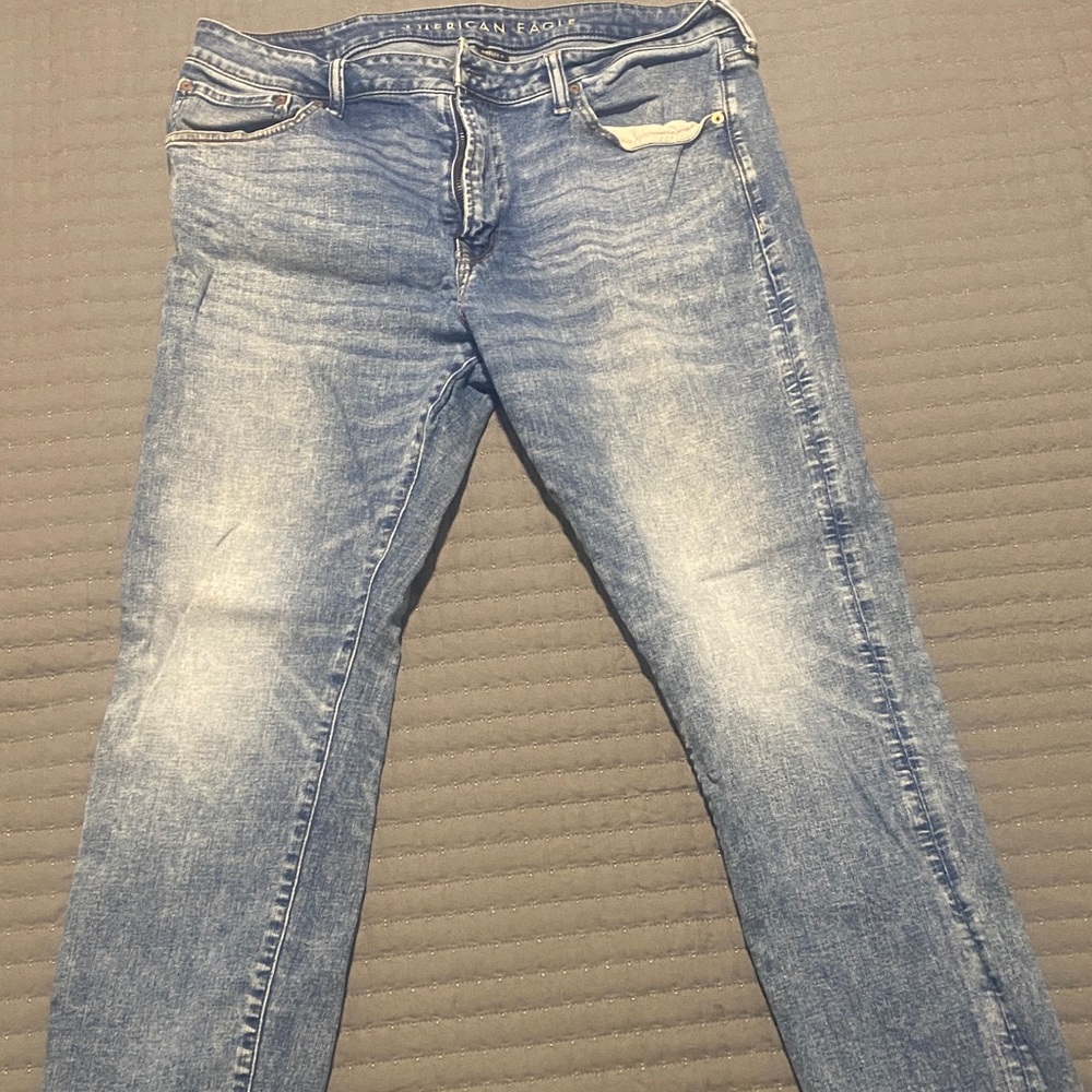 American Eagle Outfitters Light Blue slim fit Jeans 38x32